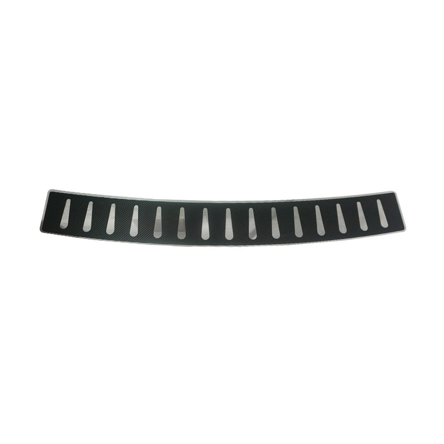 Protector de Parachoques Trasero para Ford Kuga II 2012-19 Acabado Carbono Acero