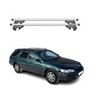 Menabo Barras de Techo Baca para Toyota Camry 1991-2001 Gris Aluminio 2Pza