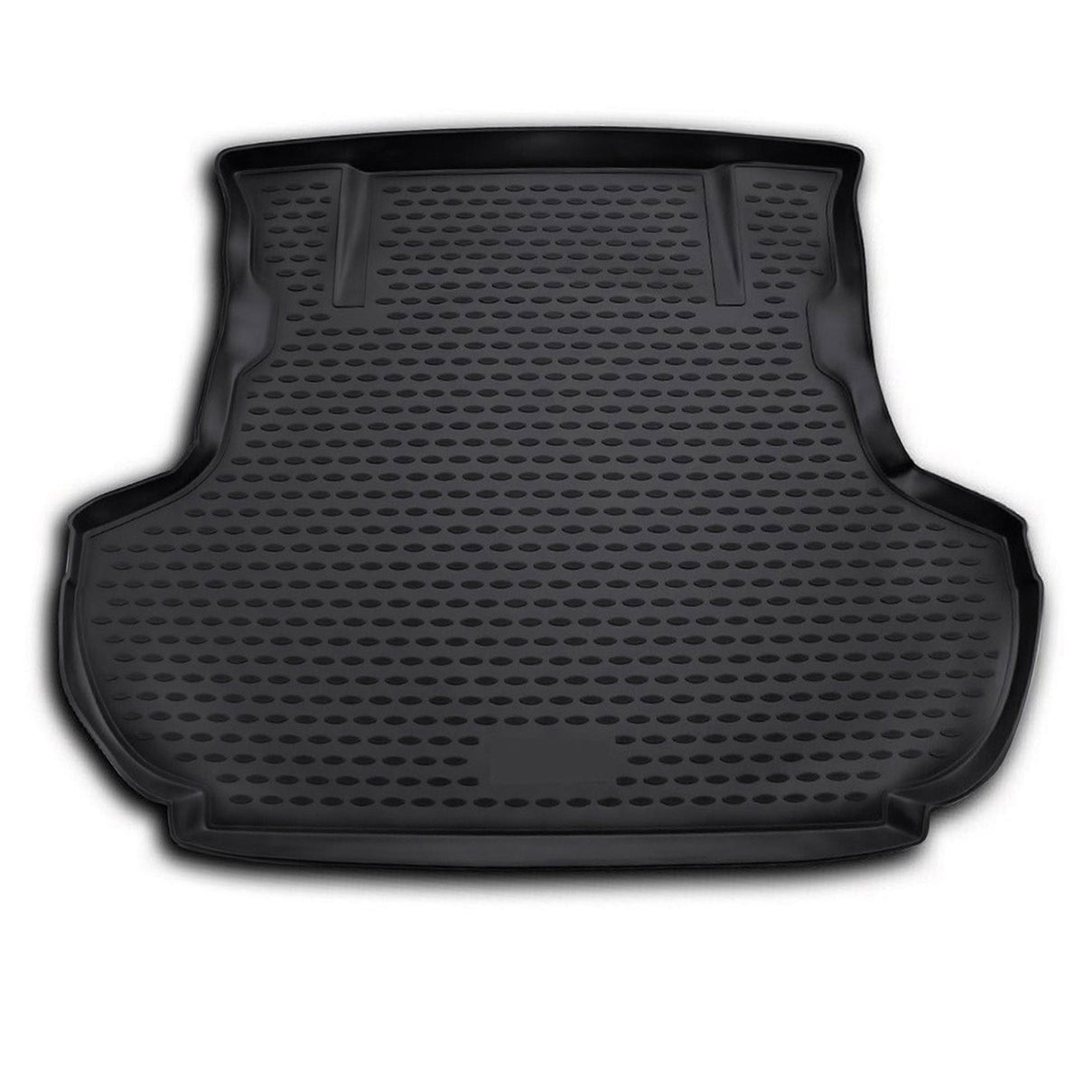 OMAC Bandeja Maletero Alfombrilla para Mitsubishi Outlander 2010-2012 Negro TPE