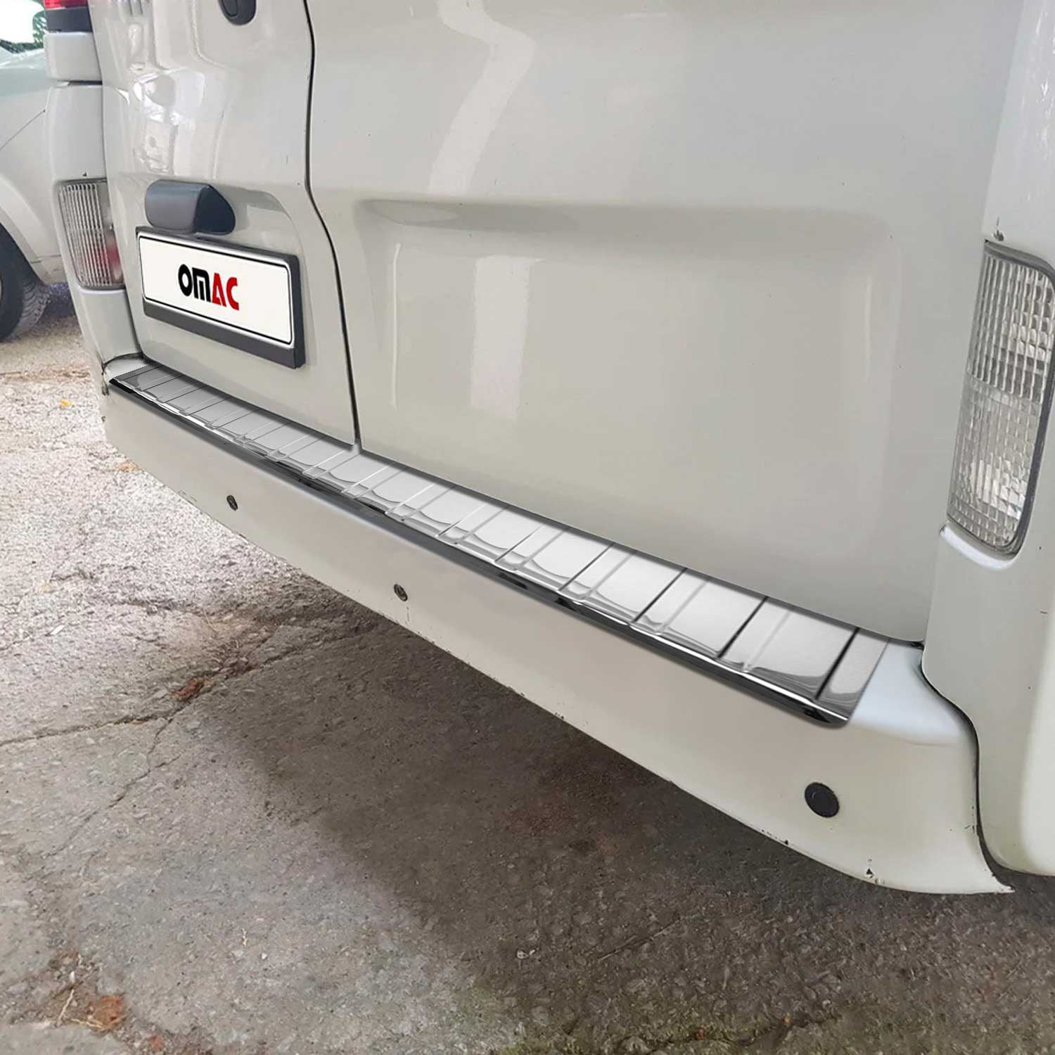 Protector Parachoques para Fiat Talento 2016-2024 Plata Brillante Acero