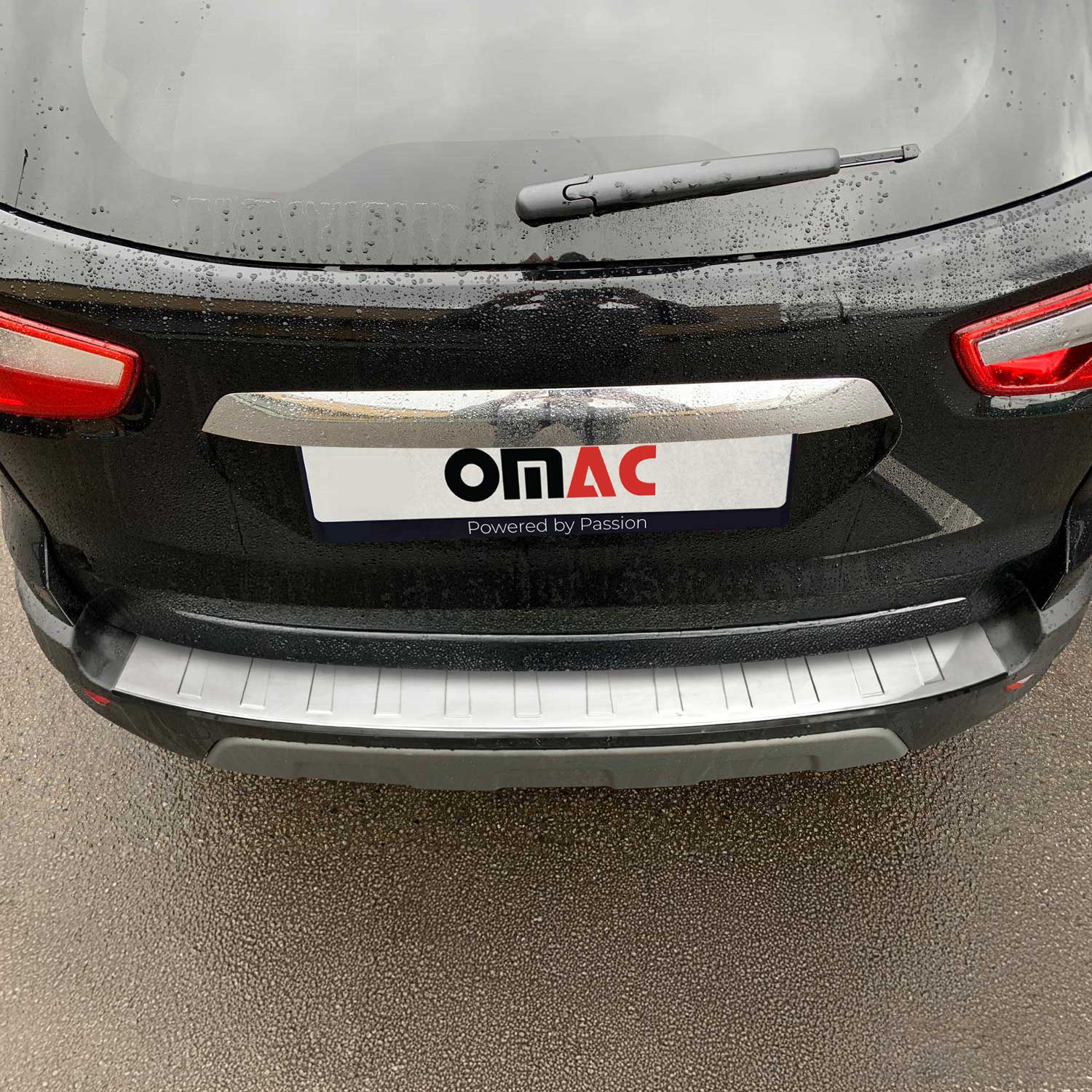 Protector Parachoques para Ford Ecosport 2013-2017 Plata Brillante Acero