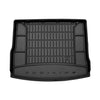 OMAC Premium Bandeja Maletero Alfombrilla para VW Tiguan 2016-2024 Negro TPE