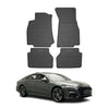 OMAC Alfombrillas De Coche para Audi A7 Sportback 2018-2025 Negro Goma 4Pza