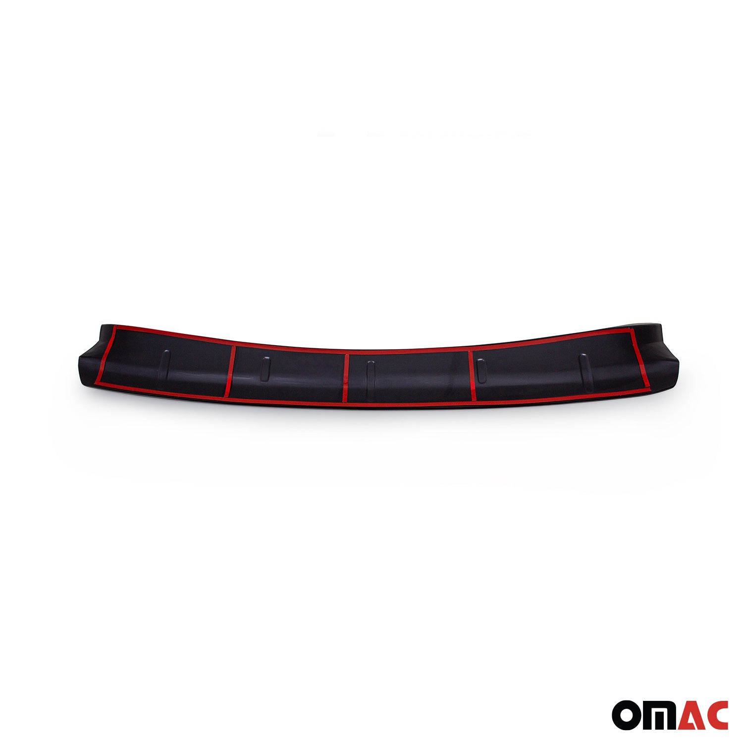 Protector de Parachoques Trasero para Dacia Duster 2018-2023 Negro Mate ABS 1Pza