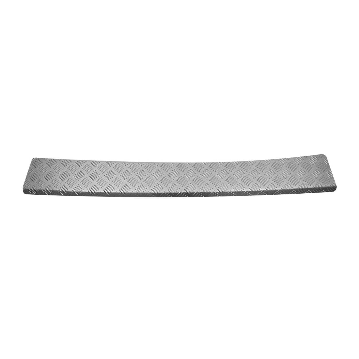 Protector de Parachoques Trasero para Opel Combo E Cargo 2019-26 Plata Mate Alu