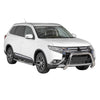 Bull Barra Frontal para Mitsubishi Outlander PHEV 2015-2018 Plata Acero