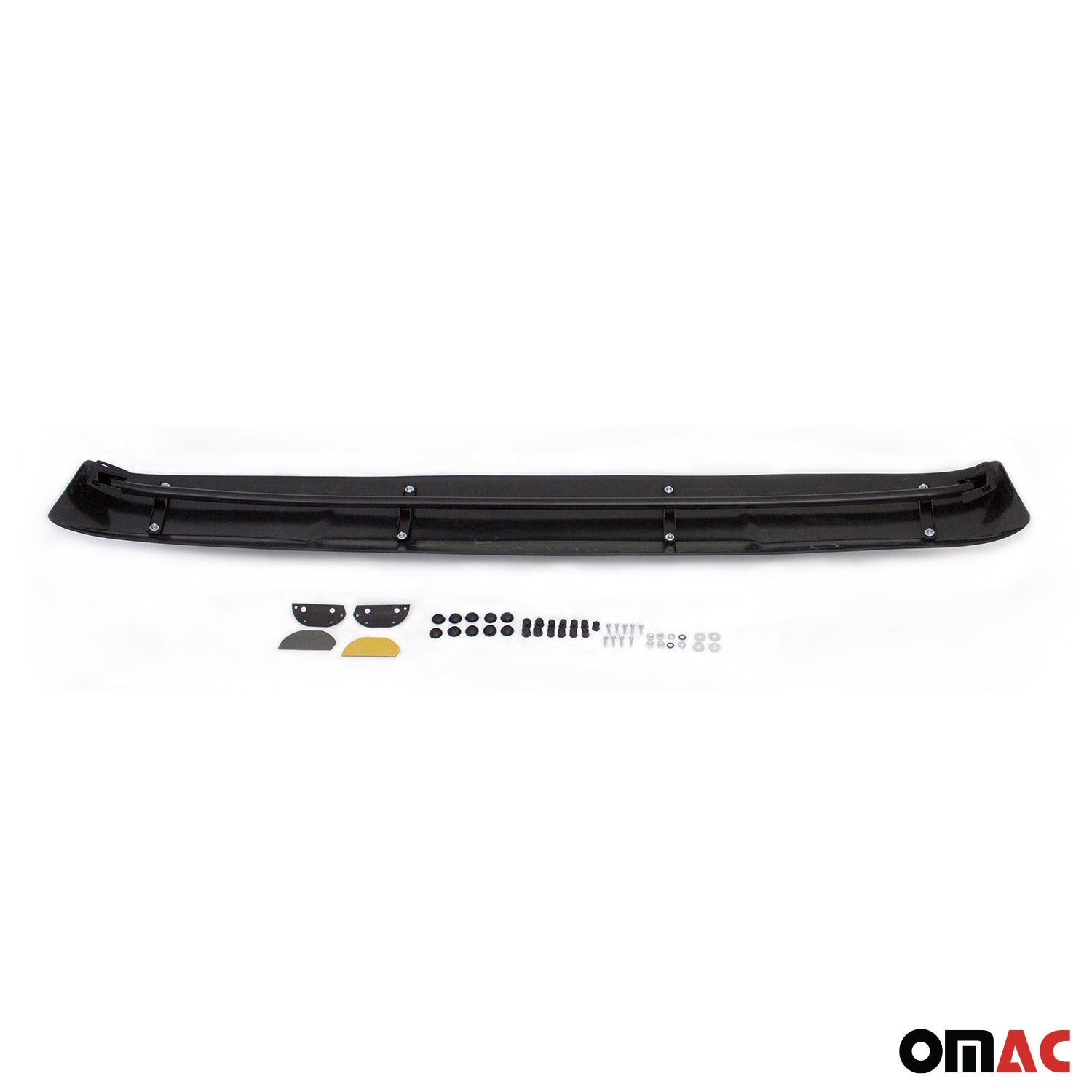 Deflector de Sol Lluvia para VW Crafter 2006-2021 Negro Brillante Acrílico 1Pza