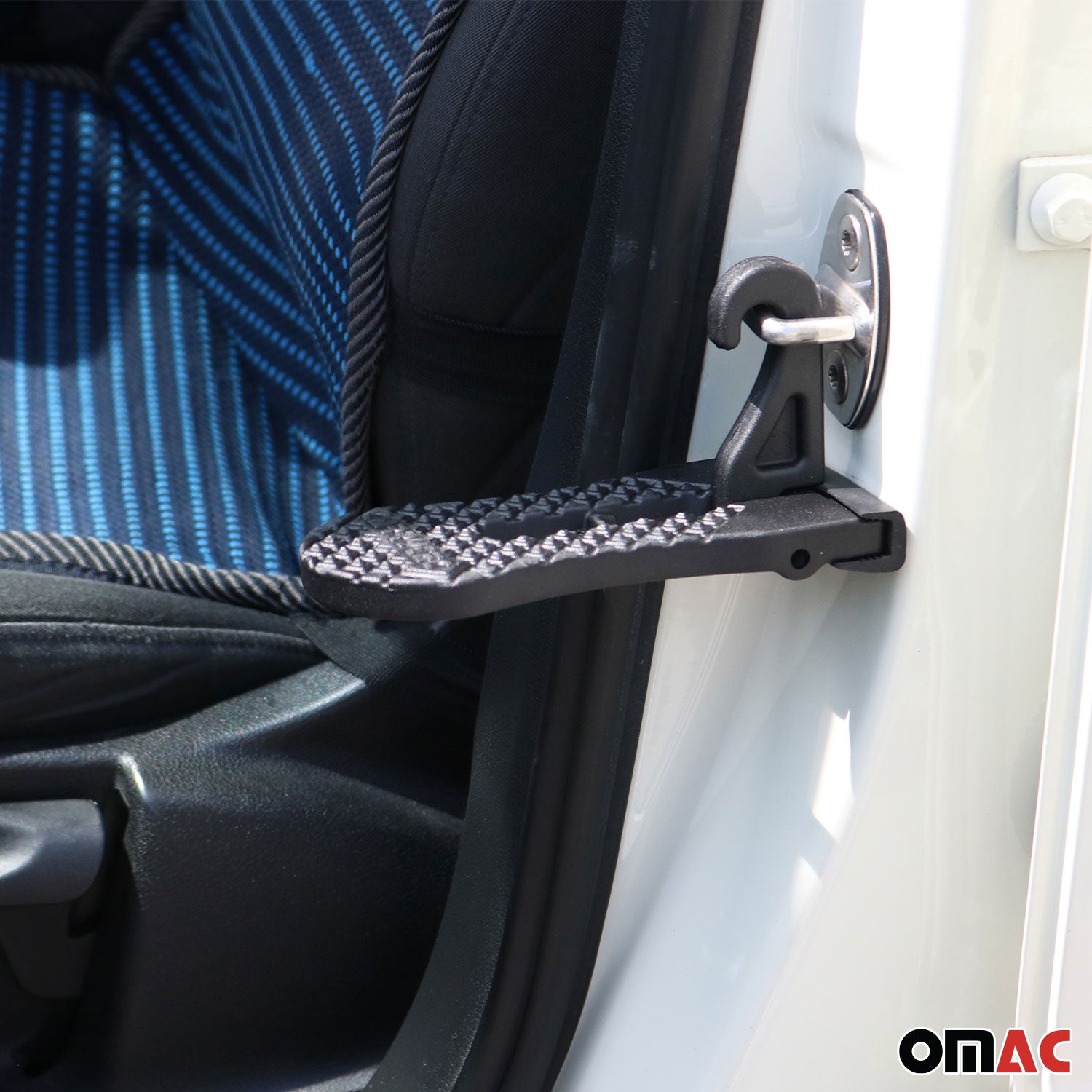 Bloqueo de Puerta Lateral Paso para VW T-Cross Negro Mate Aluminio 1Pza