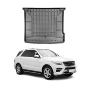 OMAC Premium Bandeja Maletero Alfombrilla para Mercedes GLE 2015-2018 Negro TPE