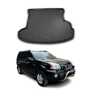 OMAC Bandeja Maletero Alfombrilla para Nissan X-Trail T30 2001-2007 Negro TPE