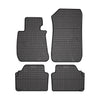 OMAC Alfombrillas Coche para BMW Serie 3 E90 E91 E92 2004-2013 Negro Goma 4Pza