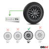 Sparco Roma Tapacubos 16" pulgadas Universal Gris ABS Plástico