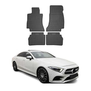 OMAC Alfombrillas Coche para Mercedes CLS Class C257 2018-2025 Negro Goma 4Pza