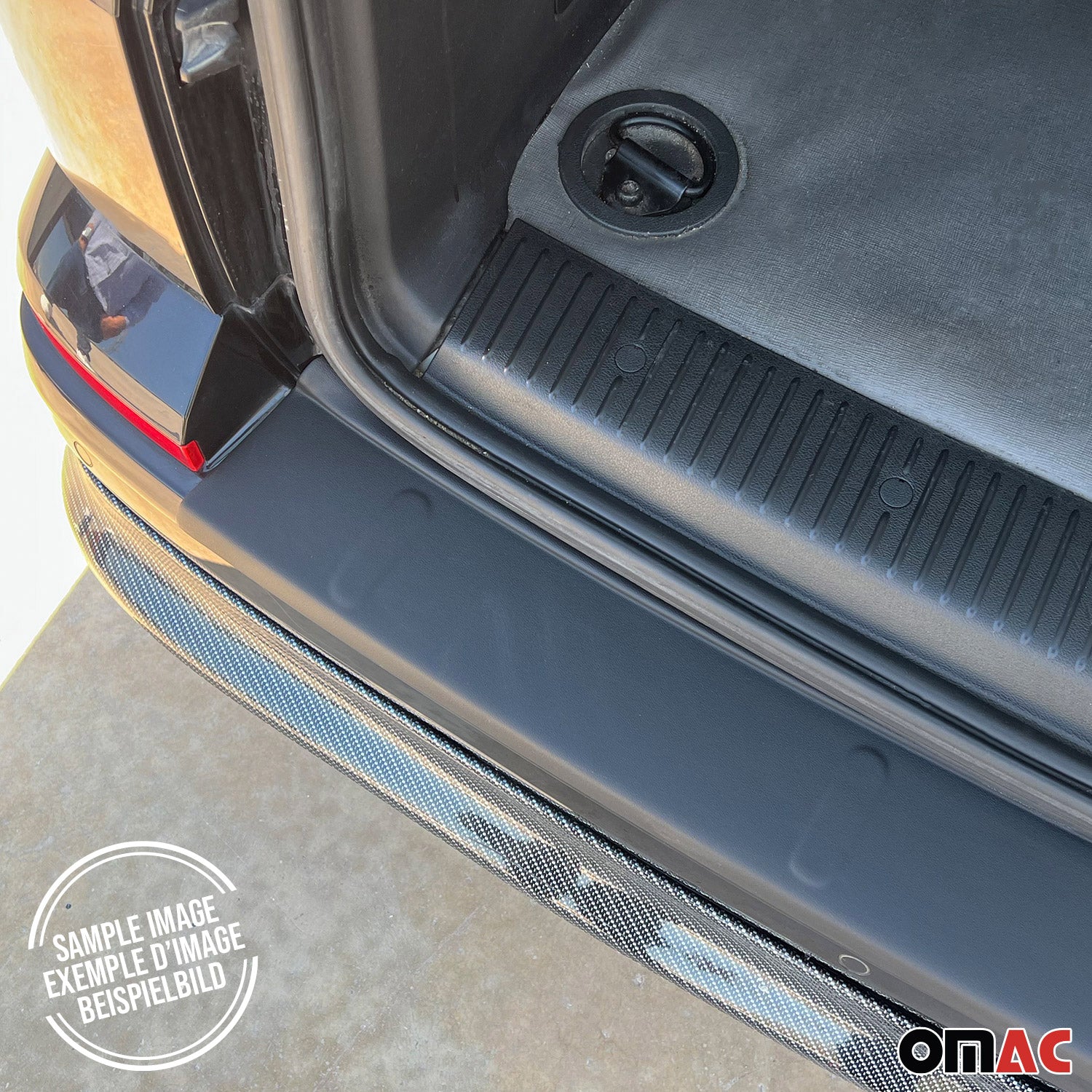 Protector Parachoques para Mercedes Sprinter W907 2018-2026 Negro Mate ABS