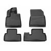 OMAC Alfombrillas De Coche para Peugeot Rifter 2019-2021 5puertas Negro TPE 4Pza