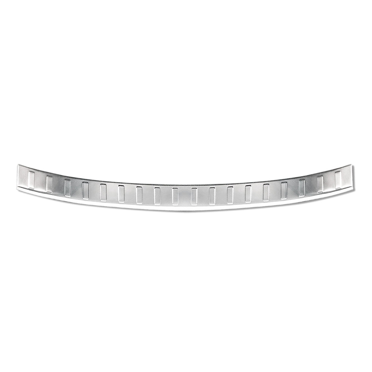 Protector de Parachoques Trasero para Audi A7 C7 2010-2018 Plata Brillante Acero