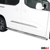 Estribos Barras Laterales para Toyota Proace City Verso 2019-2025 L1 Corto Acero
