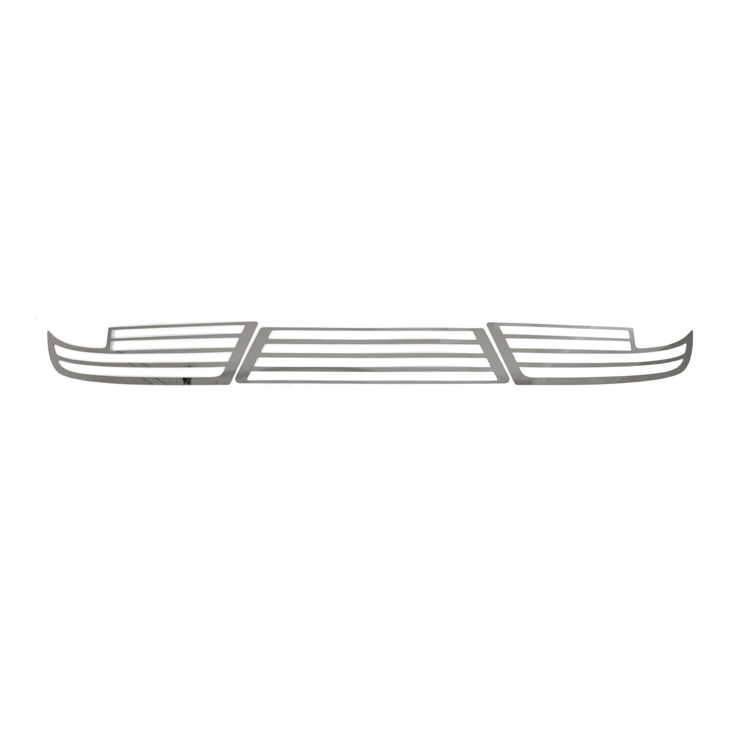 Protector Parachoques para Ford Ranger 2015-2024 Plata Brillante Acero 3Pza