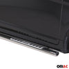 Par de Estribos Barras Laterales para Volvo XC60 2014-2017 Plata Acero 2x