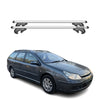 Menabo Barras de Techo Baca para Citroen C5 Mk1 Tourer 2000-2007 Gris Alu 2Pza