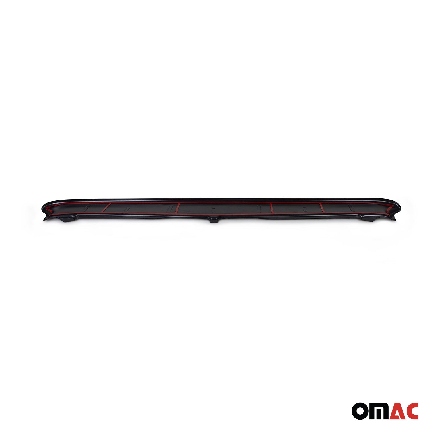 Protector de Parachoques Trasero para Fiat Talento 2016-2024 Negro Mate ABS 1Pza