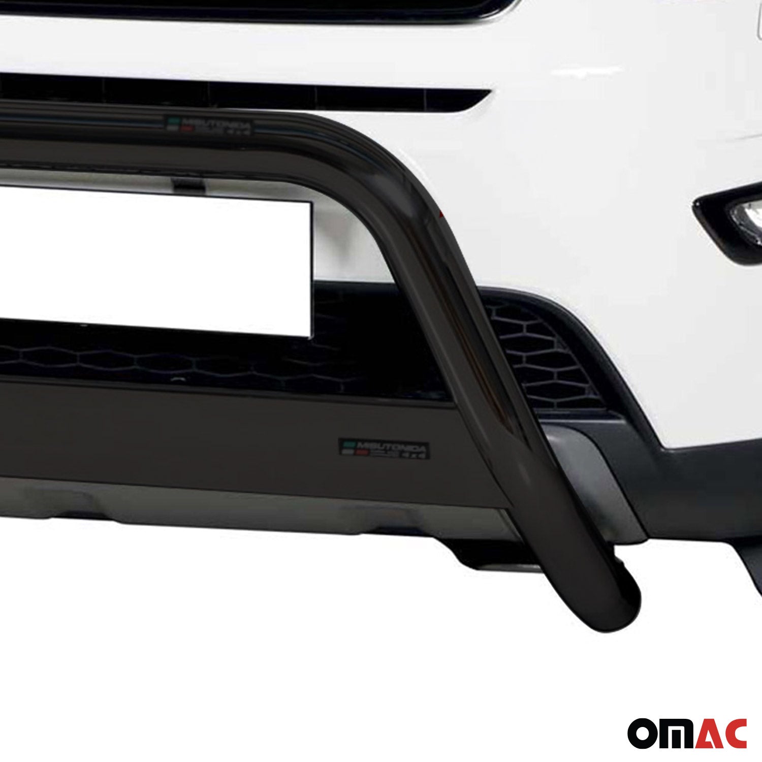 Bull Barra Frontal para Land Rover Discovery Sport 2014-2018 Negro Acero 1Pza