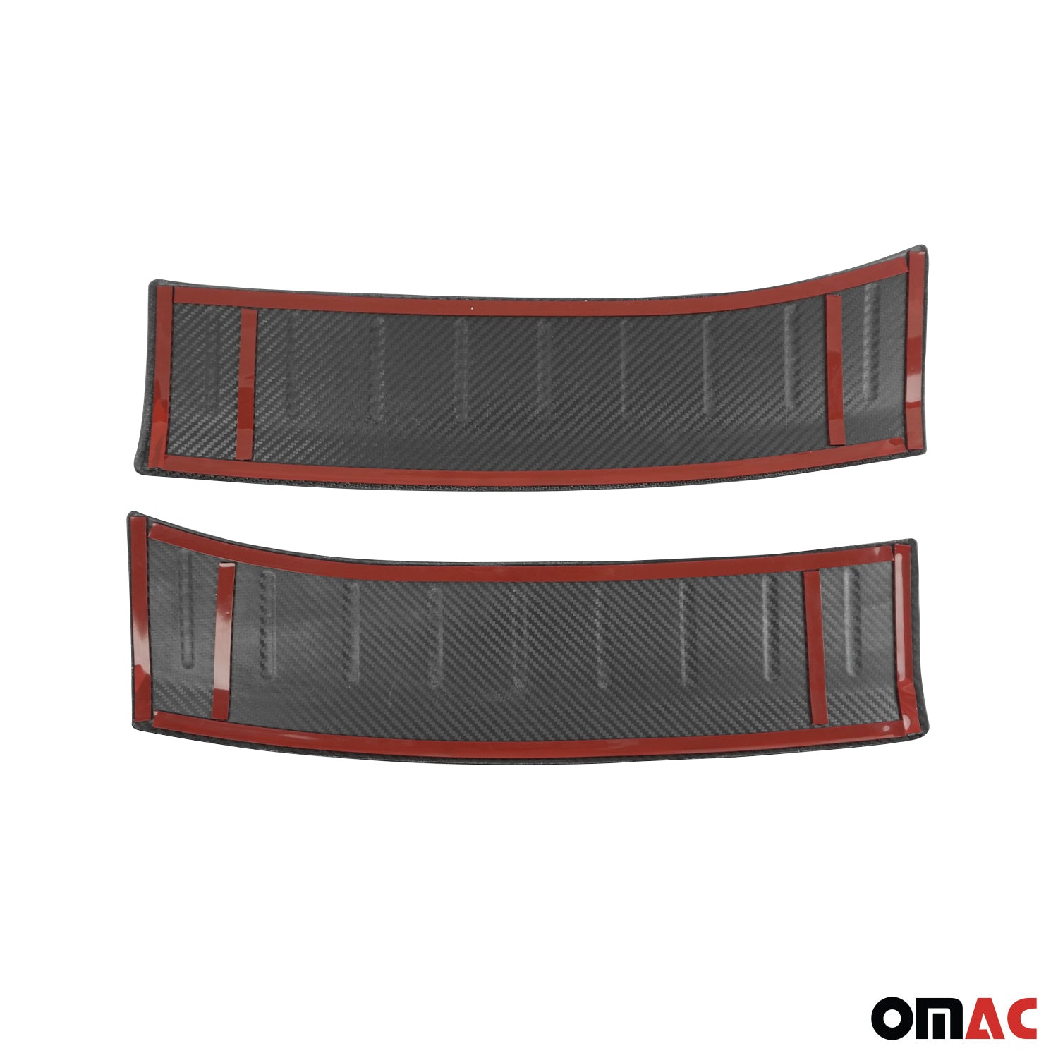 Protector Parachoques para Renault Megane 2016-2019 Hatchback Fibra Carbono 2Pza