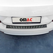 Protector Parachoques para Skoda Octavia 2013-19 Familiar Acabado Carbono Acero