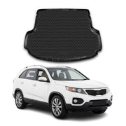 OMAC Bandeja Maletero Alfombrilla para Kia Sorento 2012-2020 Negro Goma TPE 1Pza