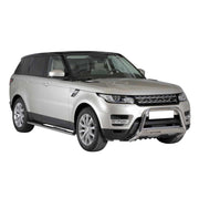 Bull Barra Frontal para Range Rover Sport 2014-2017 Plata Brillante Acero
