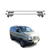 Menabo Barras de Techo Baca para Hyundai H-1 1998-2007 Gris Aluminio 2Pza