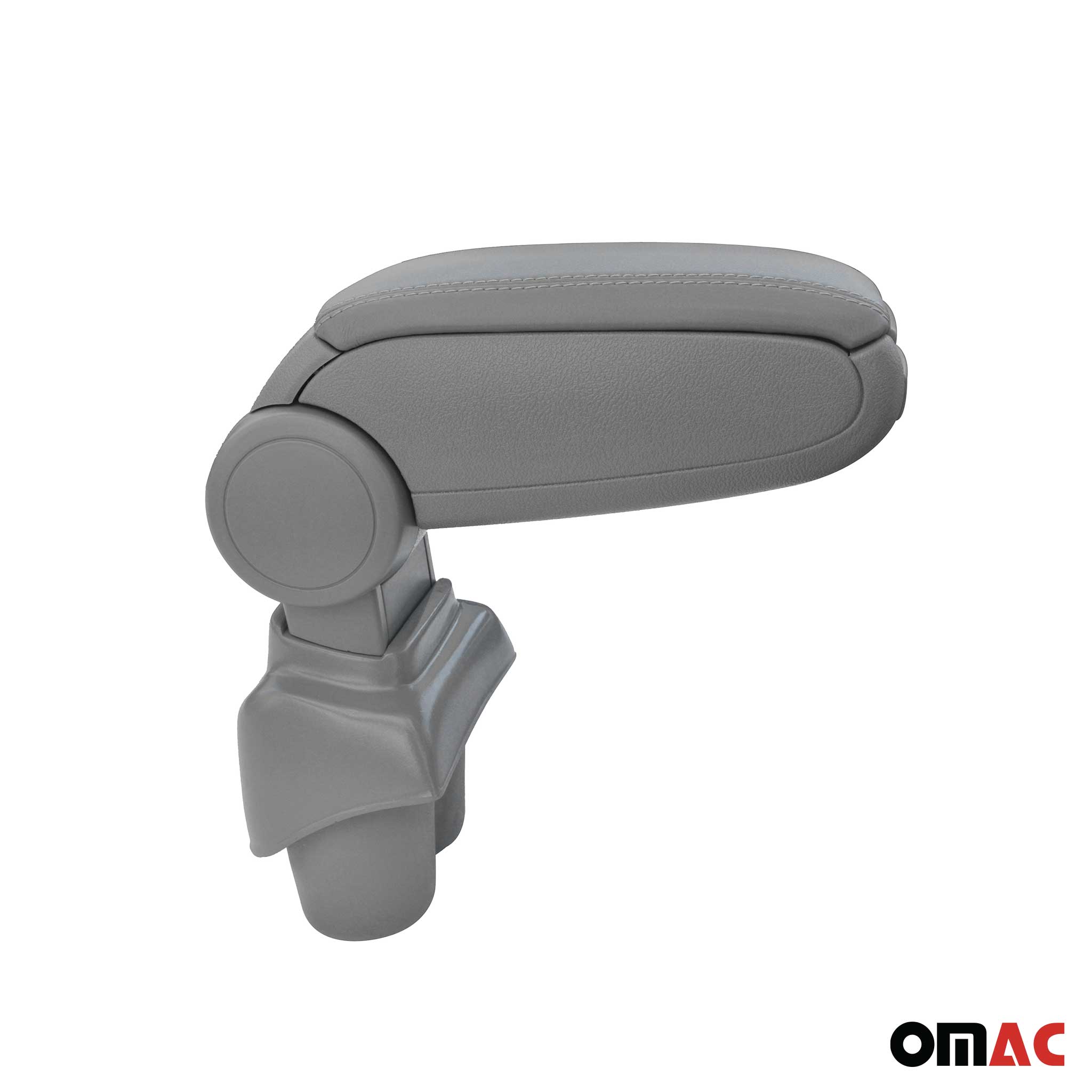 Gris Reposabrazos Consola para VW Caddy 2003-2020 Gris PU Cuero Plástico 1Pza