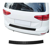 Protector de Parachoques Trasero para VW Touran 2015-2026 Acabado Carbono Acero