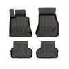 OMAC Premium Alfombrillas De Coche para BMW Serie 5 G30 G31 2017-2024 Goma 4x
