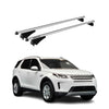 Menabo Barras de Techo Coche para Land Rover Discovery Sport L550 2015-2019 Gris