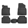 OMAC Alfombrillas De Coche para Toyota Camry 2018-2025 Negro Goma TPE 4Pza