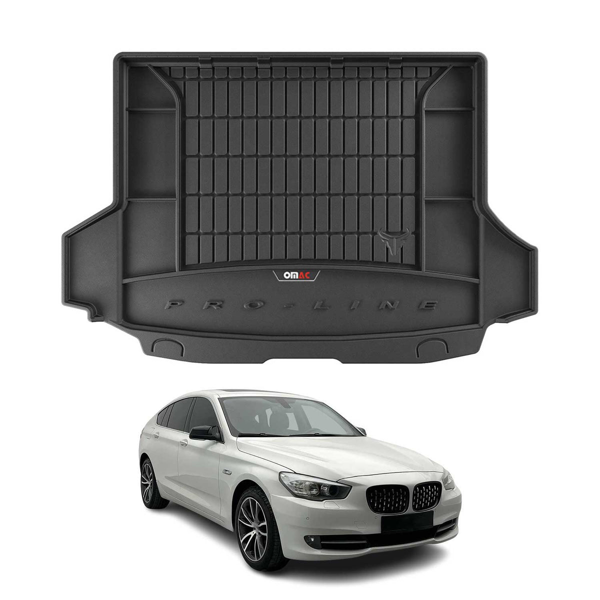 OMAC Premium Bandeja Maletero Alfombrilla para BMW Serie 5 F07 2009-2017