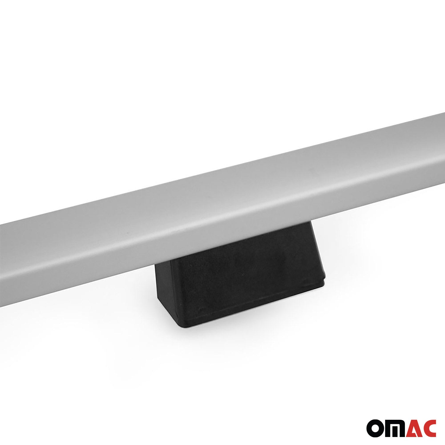 Rieles & Barras de Techo Coche para VW Caddy 2020-2025 Kurz Gris Aluminio 4Pza