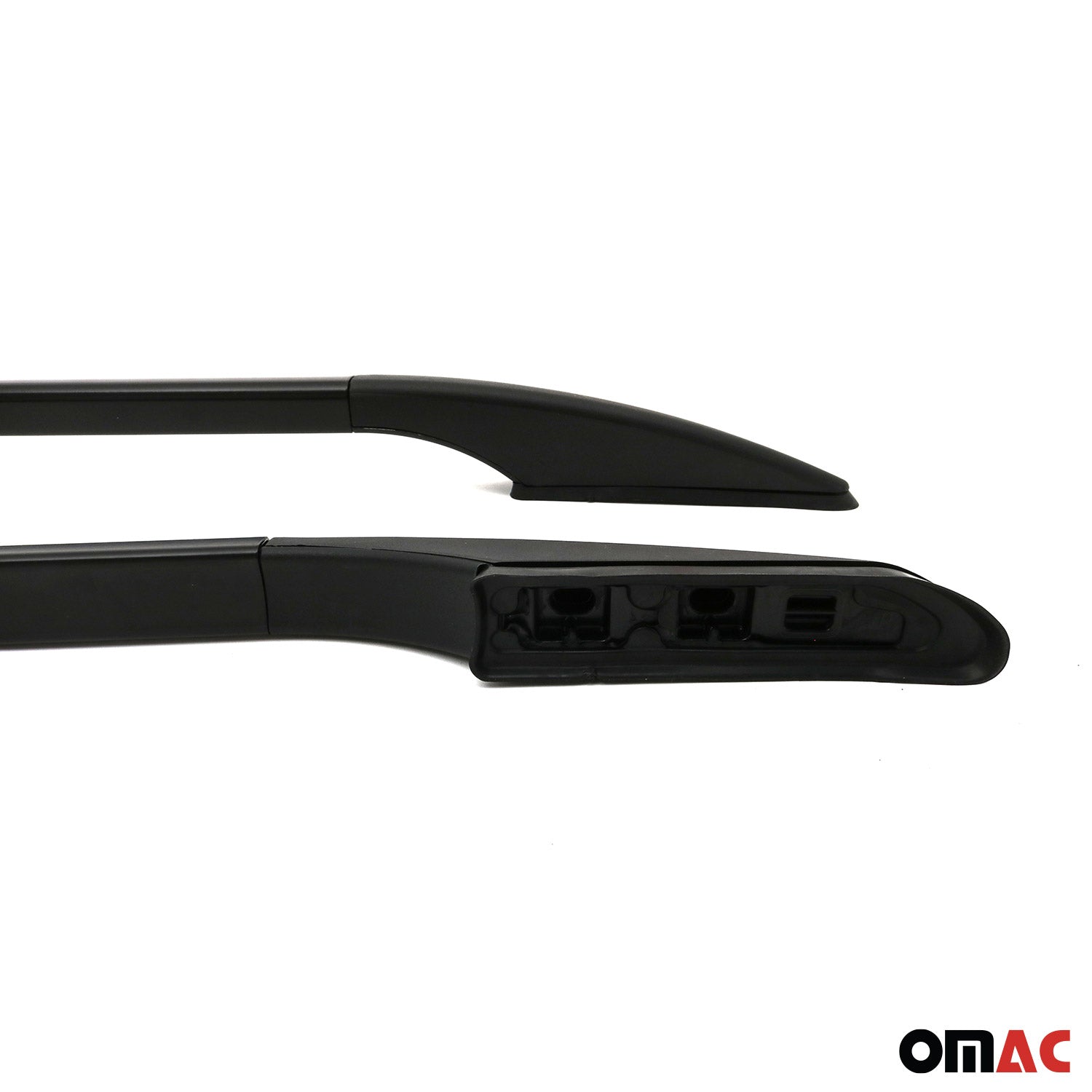 Rieles de Techo Coche para VW Caddy Maxi 3 2003-2015 L2 Largo Negro Aluminio 2x