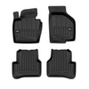 OMAC Premium Alfombrillas De Coche para VW Passat B7 2010-2015 Negro TPE Goma 4x