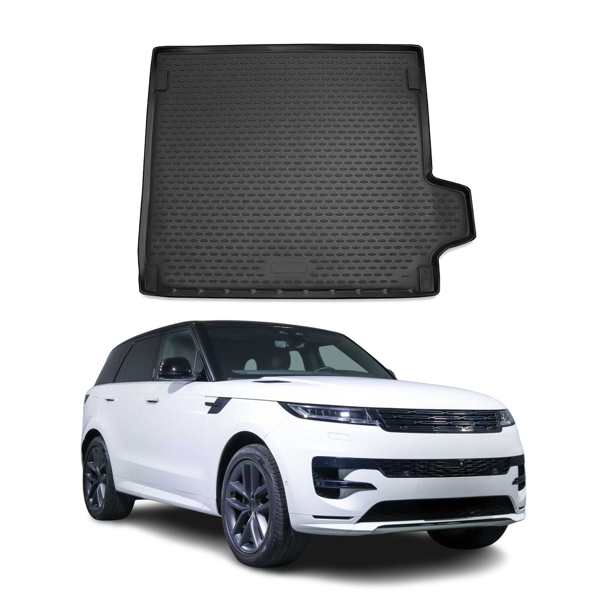 OMAC Bandeja Maletero Alfombrilla para Range Rover Sport 2015-2024 Negro TPE