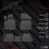 OMAC Premium Alfombrillas Coche para Kia Sportage 2021-2024 Hybrid TPE 4x
