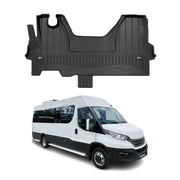 OMAC Premium Alfombrillas De Coche para Iveco Daily 2014-2025 Negro TPE Goma