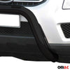 Bull Barra Frontal para Kia Sportage 2008-2010 Negro Brillante Acero 1Pza