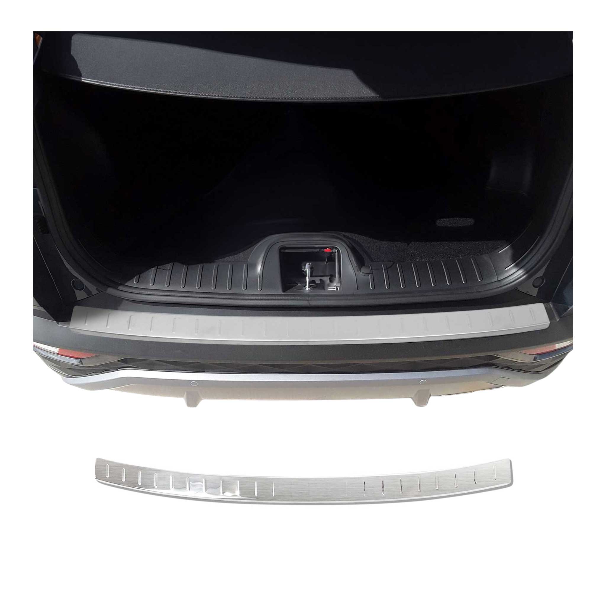 Protector de Parachoques Trasero para Hyundai Tucson 2022-2026 Acero cepillado