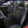Sparco Funda de Asiento para Automóvil Universal Negro&Azul