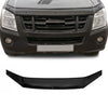 Deflector de Capó para Isuzu D-Max II 2012-2019 Oscuro Brillante Acrílico