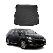 OMAC Bandeja Maletero Alfombrilla para Mazda CX-7 2006-2012 Negro Goma TPE 1Pza