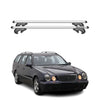 Menabo Barras de Techo Baca para Mercedes E Class Break S210 1995-2002 Gris Alu