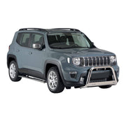 Bull Barra Frontal para Jeep Renegade 2018-2022 Plata Acero 1Pza